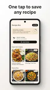 Recipe organizer: Recipe Bro - скриншот 1