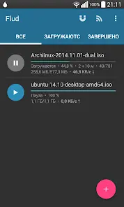 Flud+ - скриншот 1