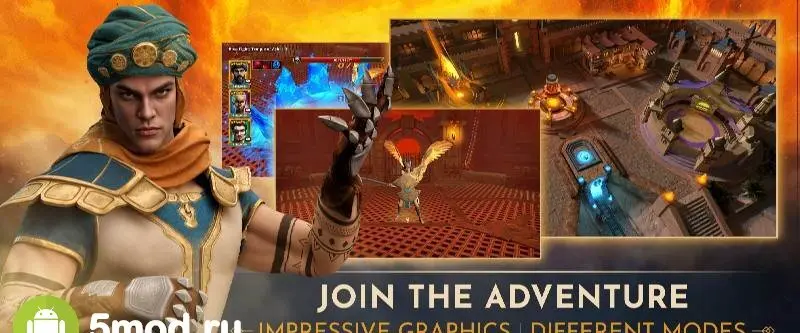Desert Warrior Action RPG Game - скриншот 2