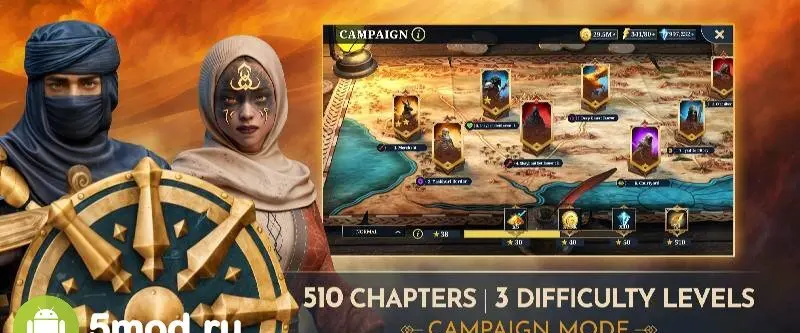 Desert Warrior Action RPG Game - скриншот 4