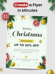 Flyer Maker, Poster Maker - скриншот 11