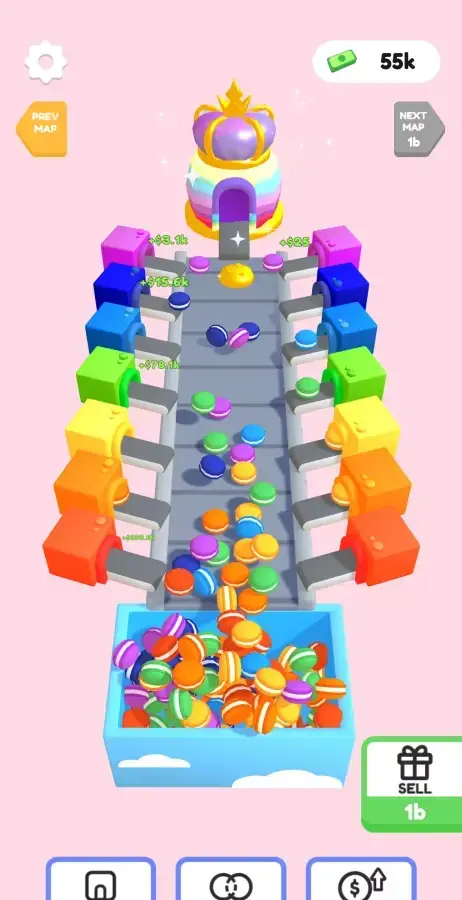 Dessert Factory Idle - скриншот 2