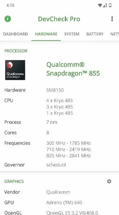DevCheck Hardware and System Info - скриншот 4