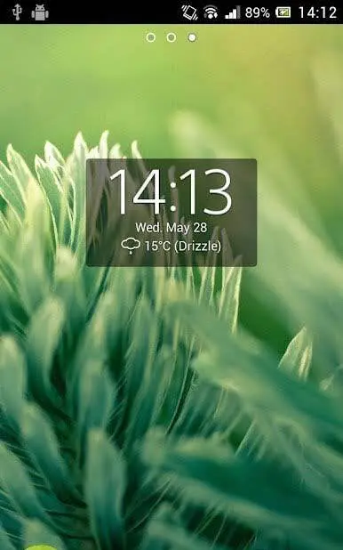 Digital Clock Widget Xperia - скриншот 4