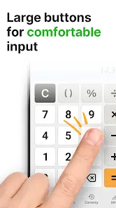 Calculator Plus with History - скриншот 6