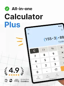 Calculator Plus with History - скриншот 8