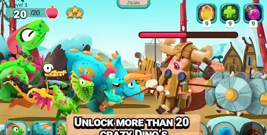 Dino Bash Время путешествий - скриншот 3