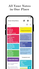 A Simple Sticky Note + Widget - скриншот 1