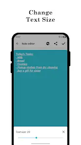 A Simple Sticky Note + Widget - скриншот 6