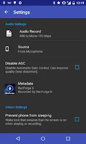 RecForge II Pro: диктофон - скриншот 3