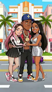 Rap Star:Idle Clicker - скриншот 3