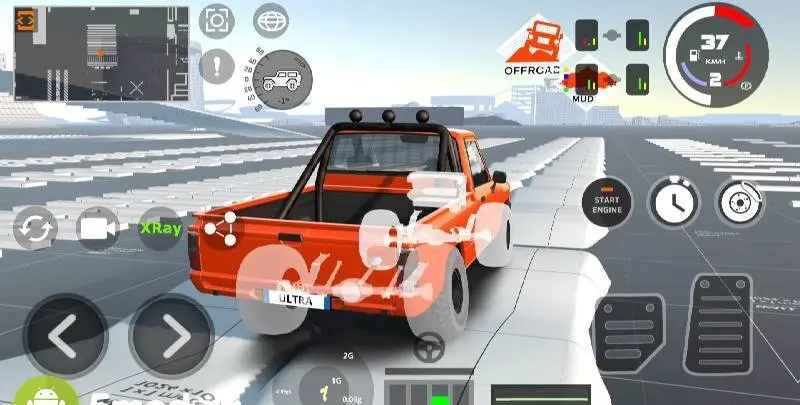 DriveX Car Crash Simulator - скриншот 1