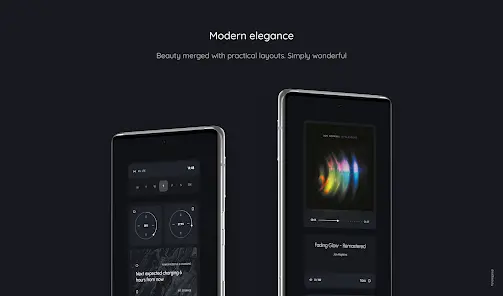 Aura KLWP - скриншот 1