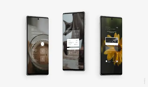 Evoque KWGT - скриншот 2