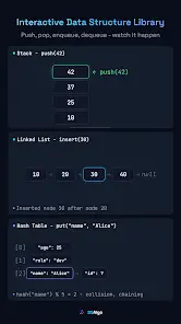 DSAlgo - Algorithms Visualizer - скриншот 2