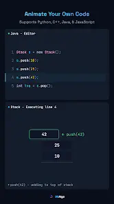 DSAlgo - Algorithms Visualizer - скриншот 4