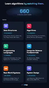 DSAlgo - Algorithms Visualizer - скриншот 8