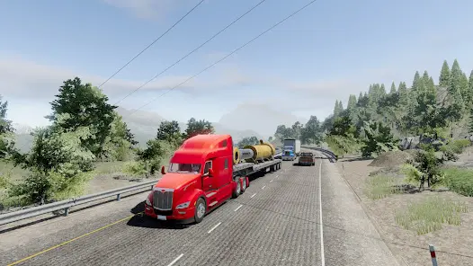 Truck Simulator Big Rigs - скриншот 1
