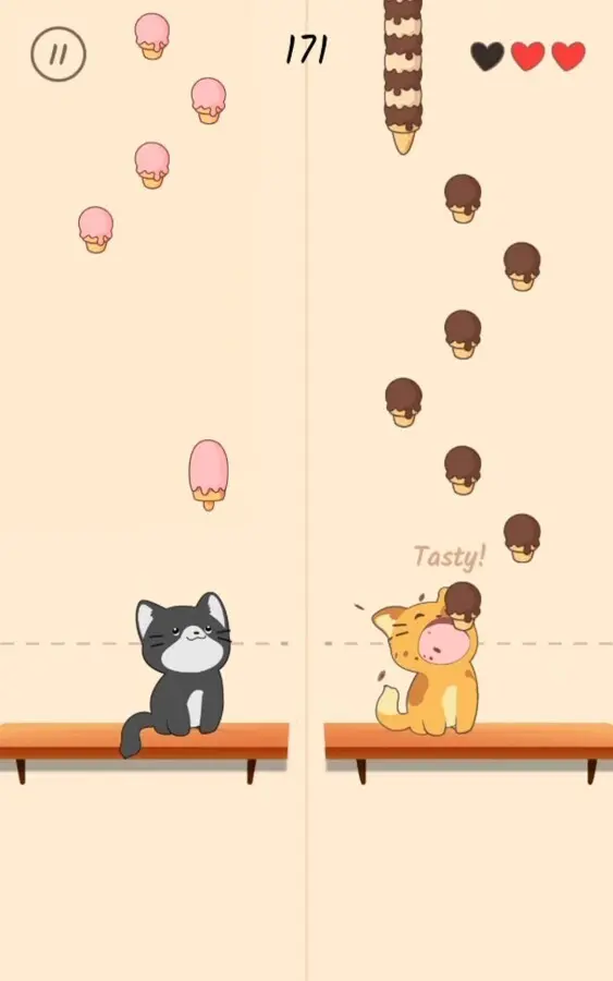 Duet Cats: Cute Popcat Music - скриншот 3