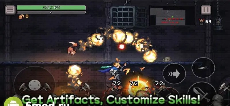 Dungeon Slasher : Roguelike - скриншот 3