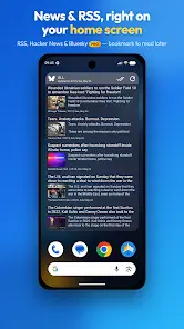 Chronus Информационные Виджеты - скриншот 3