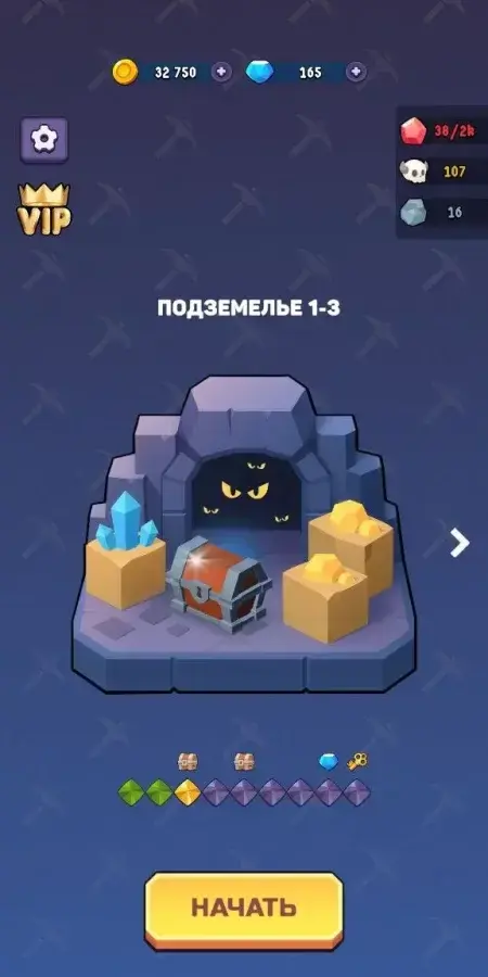 Dwarfs Diggers: Idle Master - скриншот 2