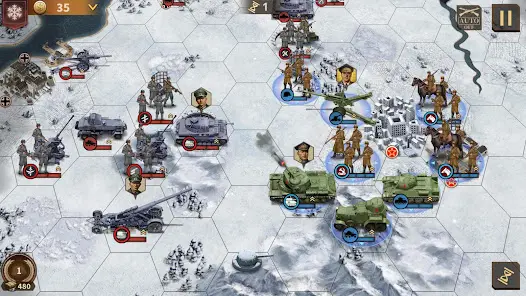 Glory of Generals 3 - WW2 SLG - скриншот 1