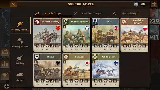 Glory of Generals 3 - WW2 SLG - скриншот 5