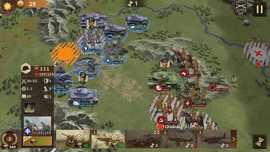Glory of Generals 3 - WW2 SLG - скриншот 8