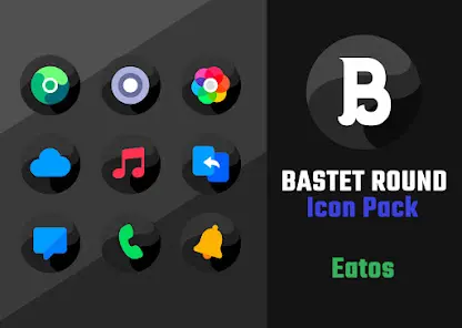 Bastet - Icon Pack (Round) - скриншот 5