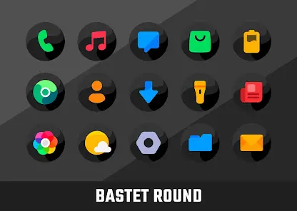 Bastet - Icon Pack (Round) - скриншот 7