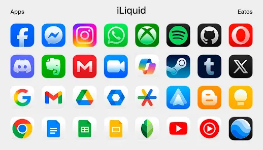 iLiquid - Icon Pack - скриншот 1