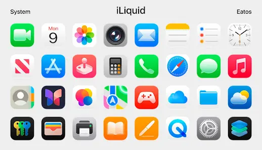 iLiquid - Icon Pack - скриншот 2
