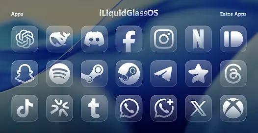 iLiquidGlassOS - скриншот 1