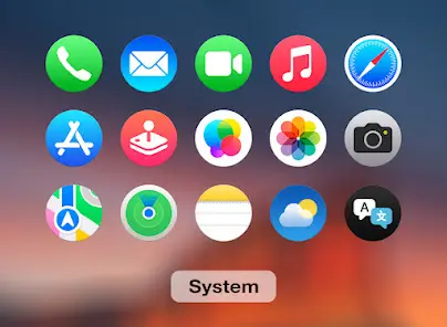 iPear Pro - Icon Pack (Round) - скриншот 1