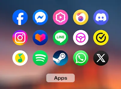 iPear Pro - Icon Pack (Round) - скриншот 2
