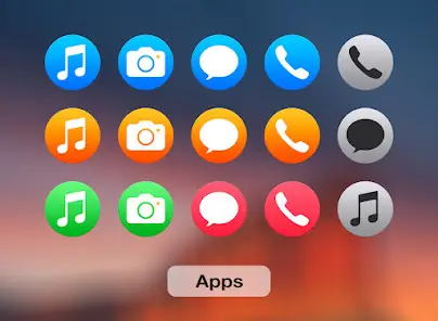 iPear Pro - Icon Pack (Round) - скриншот 3