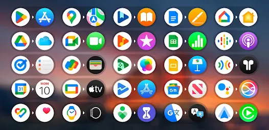 iPear Pro - Icon Pack (Round) - скриншот 7
