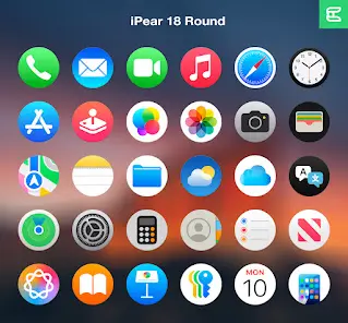 iPear Pro - Icon Pack (Round) - скриншот 8