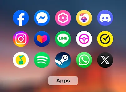 iPear Pro - Icon Pack (Round) - скриншот 10