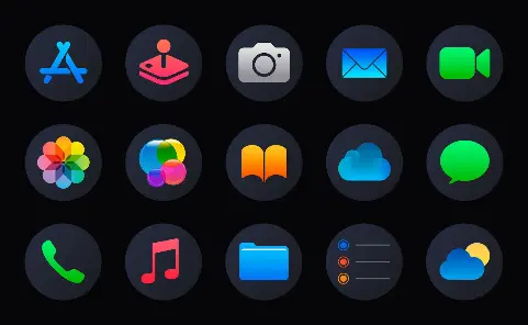 iPlum - Icon Pack (Round) - скриншот 1