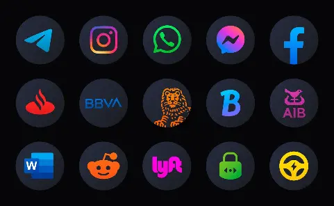 iPlum - Icon Pack (Round) - скриншот 3