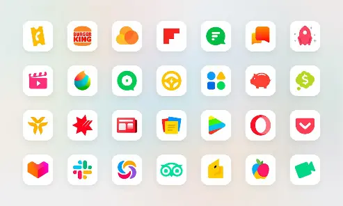 MiLight White - Icon Pack - скриншот 1