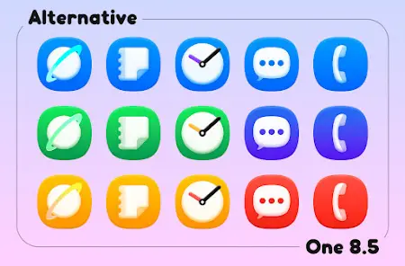 One 8.5 - Icon Pack - скриншот 2