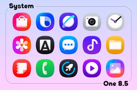 One 8.5 - Icon Pack - скриншот 4