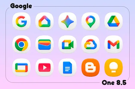 One 8.5 - Icon Pack - скриншот 6