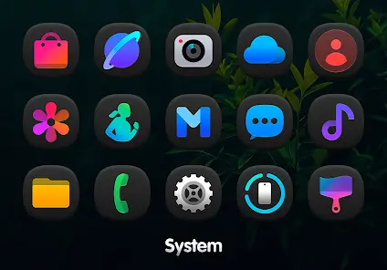 OneDark 3D - Icon Pack - скриншот 5