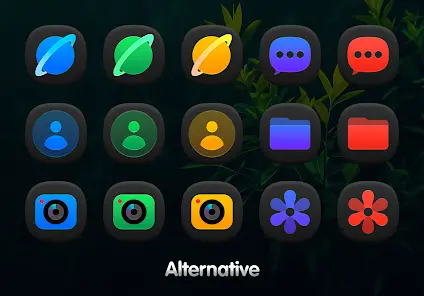 OneDark 3D - Icon Pack - скриншот 6