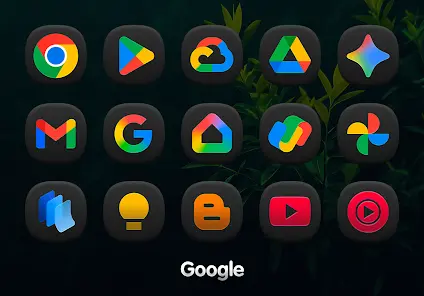OneDark 3D - Icon Pack - скриншот 7