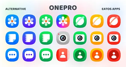 OnePro 8 - Icon Pack - скриншот 1